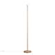 image 1 of ValueLights Modern Scandi Floor Lamp Base In Light Wooden Finish | Brown