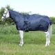 image 2 of Hy DefenceX System RainX Fixed Neck Horse Turnout Rug - Navy/Red - Cob