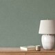 image 3 of Muriva Cambric Textured Wallpaper - Green - 10m x 53cm Green