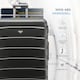 image 4 of Flight Knight Set of 3 Lightweight 4 Wheel ABS Hard Case Suitcases Cabin & Hold Luggage, 100+ Airlines Approved - easyJet, British Airways, Ryanair, Jet2 Grey | Charcoal