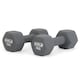 image 4 of Pair of 7kg Hex Anti Roll Neoprene Non Slip Hand Dumbbells Workout Weights