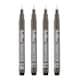 image 1 of Artline Drawing System Black Fine Tip Pens 4  Pack ( 0.05mm, 0.1mm, 0.3mm and 0.5mm Nib)