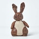 image 1 of Homescapes Faux Leather Animal Rabbit Door Stopper