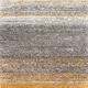 image 3 of KUKOON Yellow Ochre Grey Striped Mottled Long Runner Rug 60cm x 240cm | Yellow