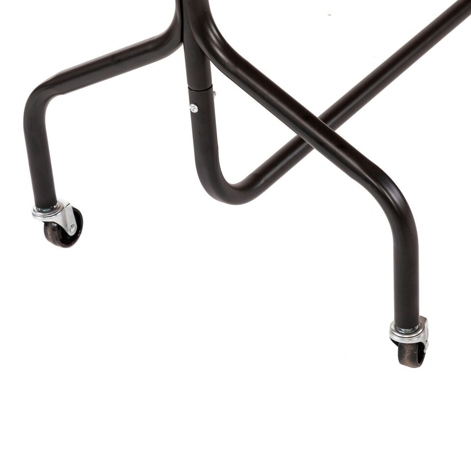 image 1 of Oypla 3ft Garment Clothes Rail Super Heavy Duty All Metal Black Black | One Size