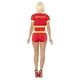 image 2 of Baywatch Lifeguard Deluxe Fancy Dress Costume Ladies Medium - UK 12-14 Multi | 12