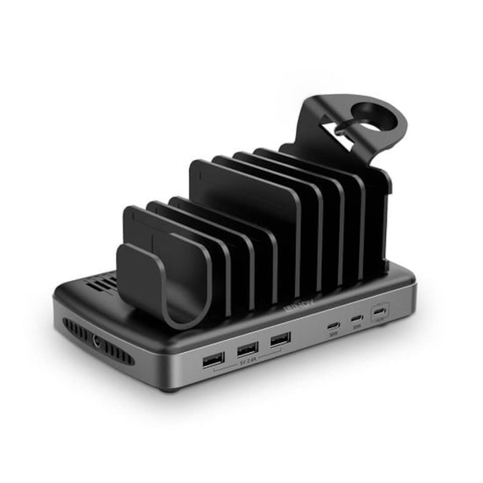 image 1 of 160W 6 Port USB Charging Station