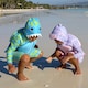 image 8 of Onesea Shark Outfit - 3-in-1 Children’s Buoyancy Aid (12 Months)