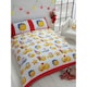 image 2 of Rapport Emoji Christmas Duvet Cover Set - Black/Red/Yellow - Double Black | Double