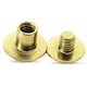 image 1 of 9x13MM Chicago Screw Rivets Flat Head for DIY Planner- 10 Pcs