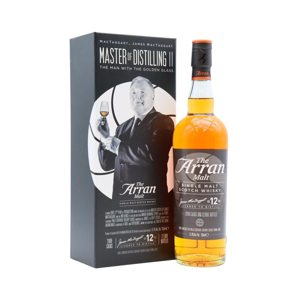 Arran - James MacTaggart Master of Distilling II 12 year old Whisky