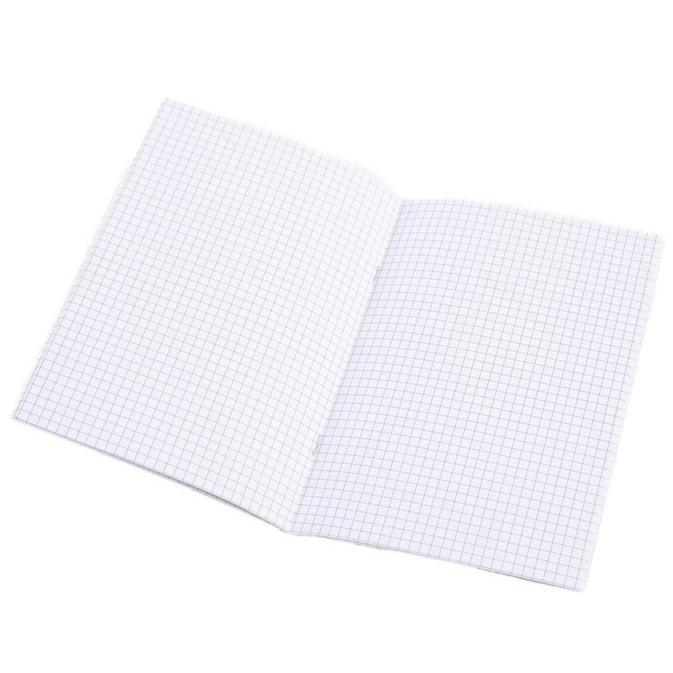 image 1 of Super Mario Essential Graph Checked Notebook - Red/Blue/Gold - One Size