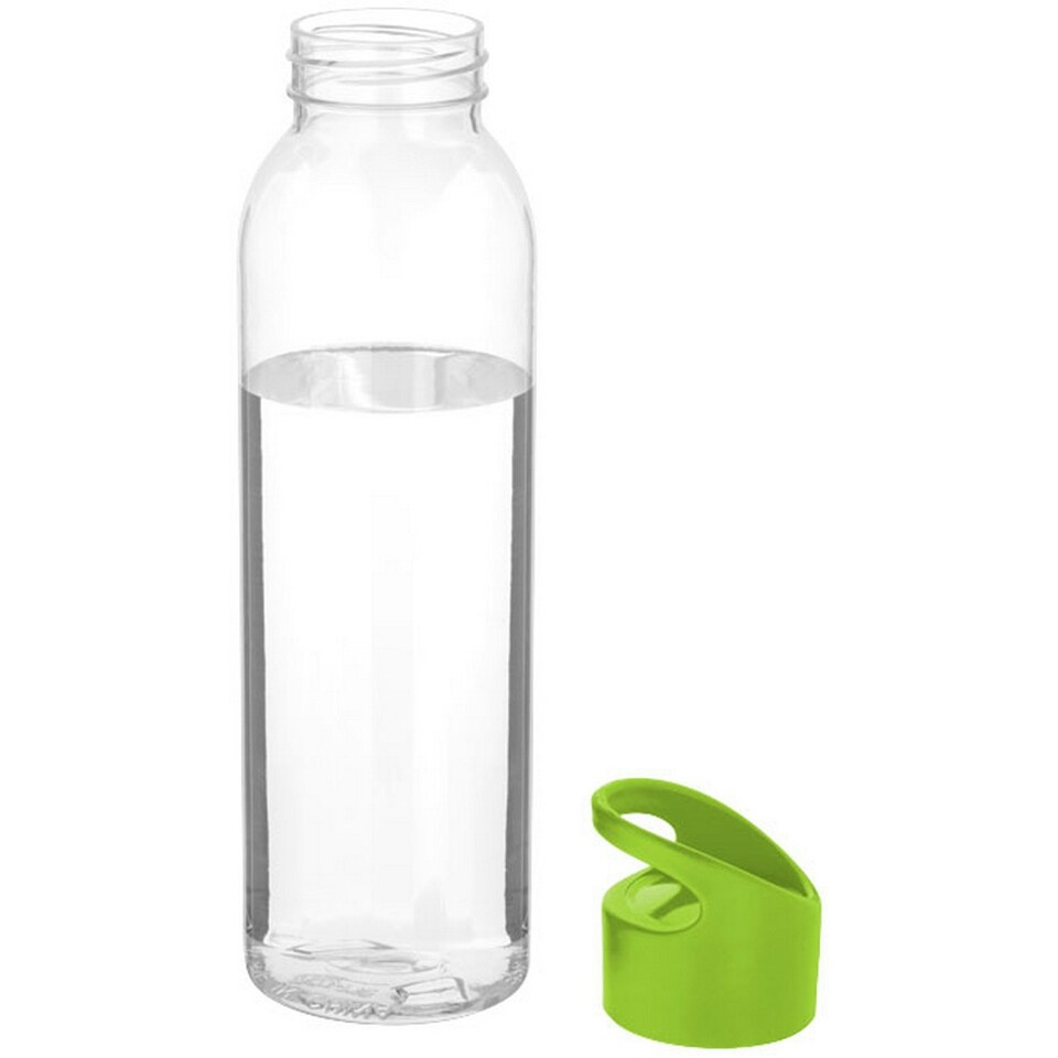 image 1 of Bullet Sky Bottle - Transparent/Lime - One Size