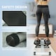 image 7 of SPORTNOW Mini Stepper Machine with LCD Monitor, Non-Slip Pedals, White