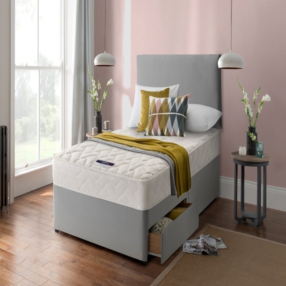 image 1 of Sealy Steeple Ortho Plus Mattress White | Super King