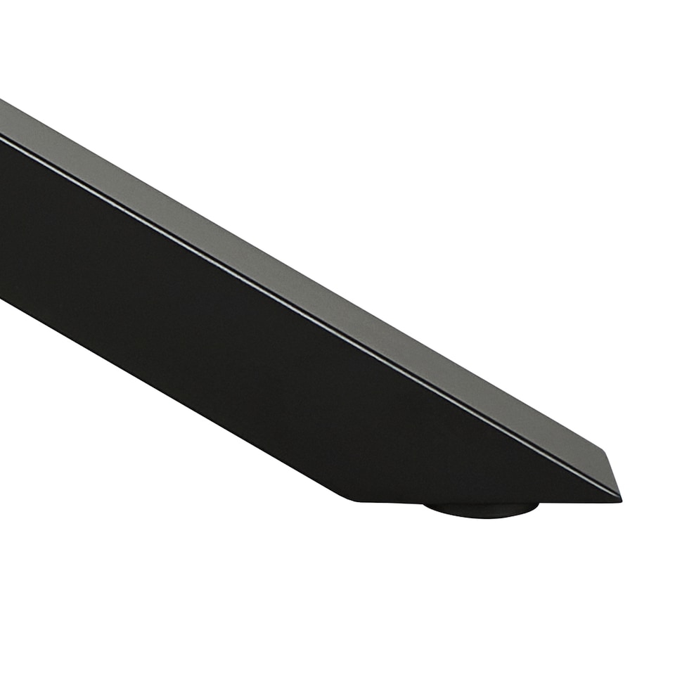 image 1 of Heaven Dining Table with Ceramic Grey Top 135cm