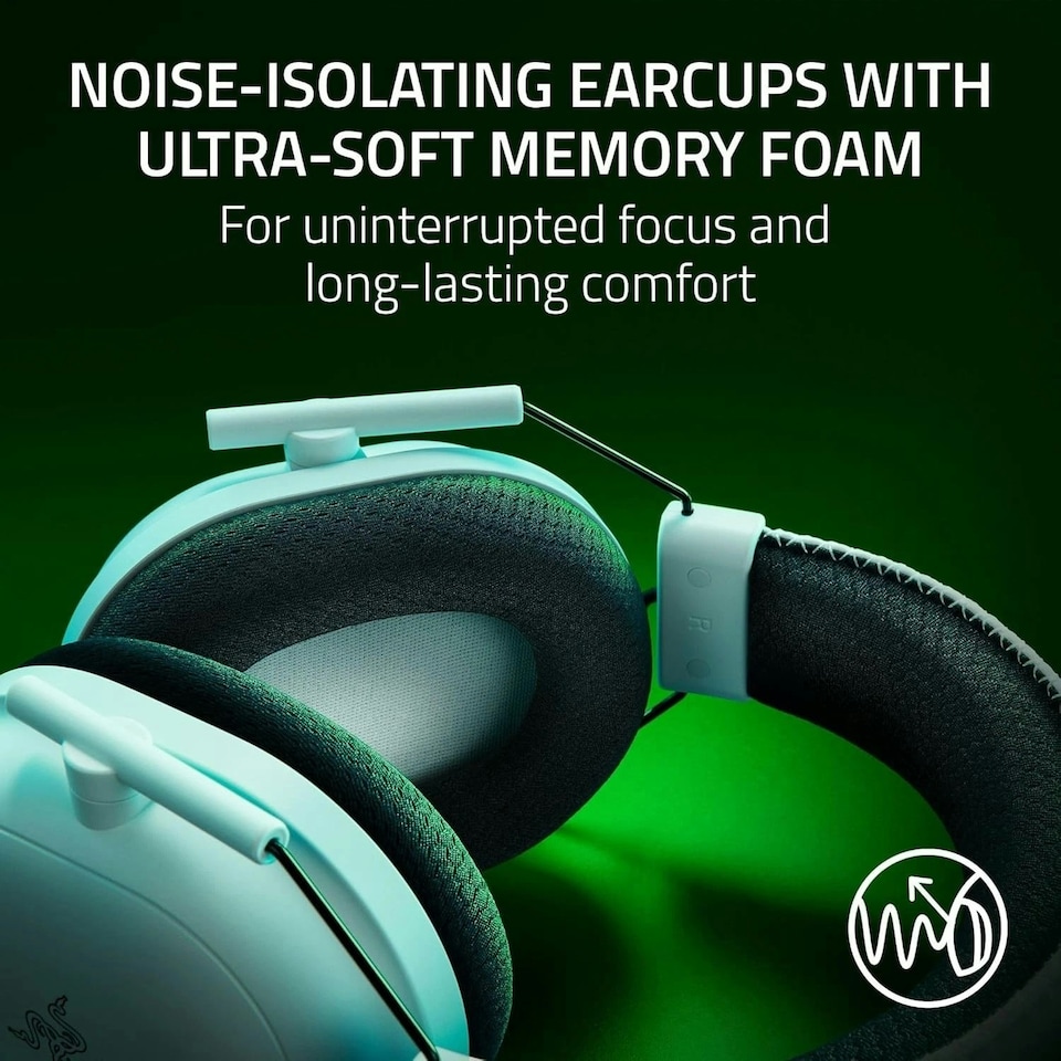 image 1 of BlackShark V2 Pro (Xbox) - Wireless Console E-Sports Headset for Xbox S|X & One (Triforce 50mm Drivers, HyperSpeed Wireless 2,4 GHz, detachable HyperClear Microphone) White