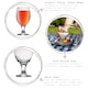 image 2 of LAV Misket Craft Beer Glasses - 400ml - Clear - Pack of 6