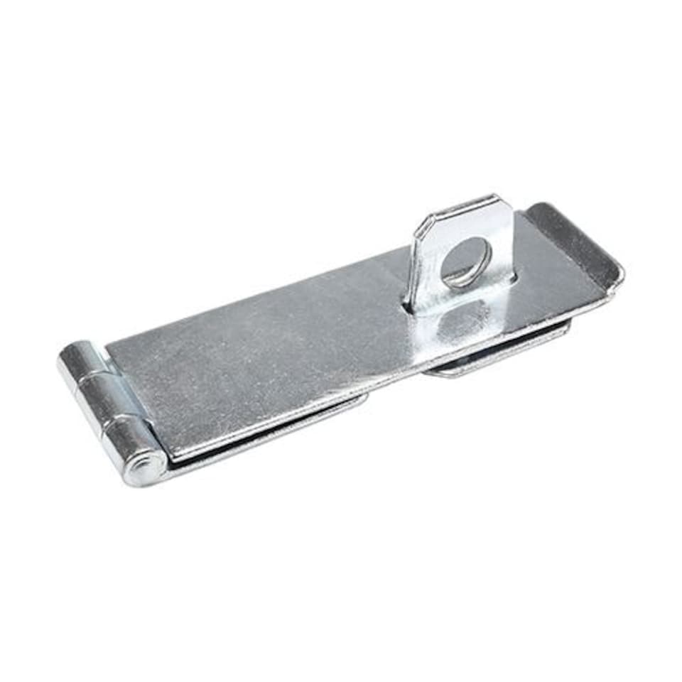 image 1 of Timco - Safety Pattern Hasp & Staple - Zinc (Size 4 1/2" - 1 Each)