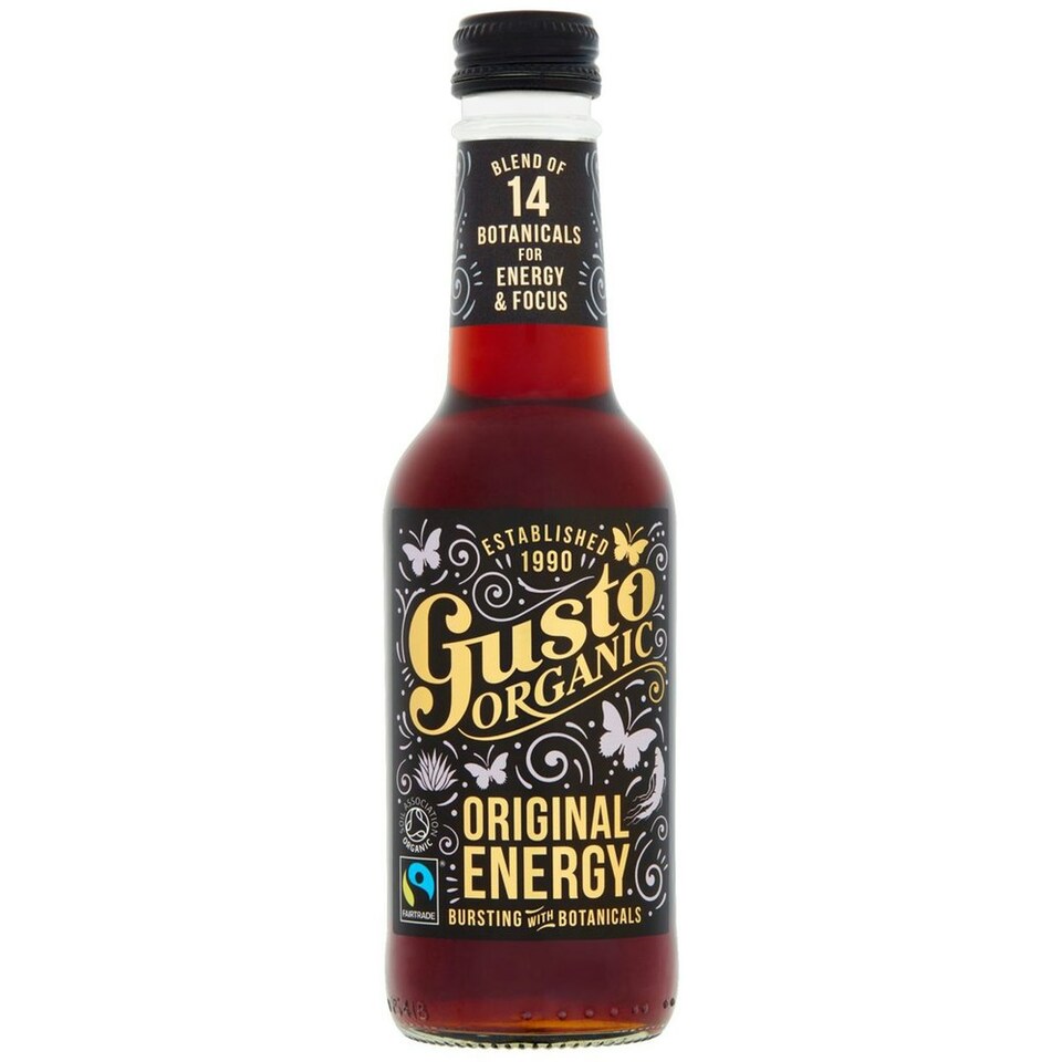 Organic Fairtrade Original Energy Drink 250ml (Gusto)