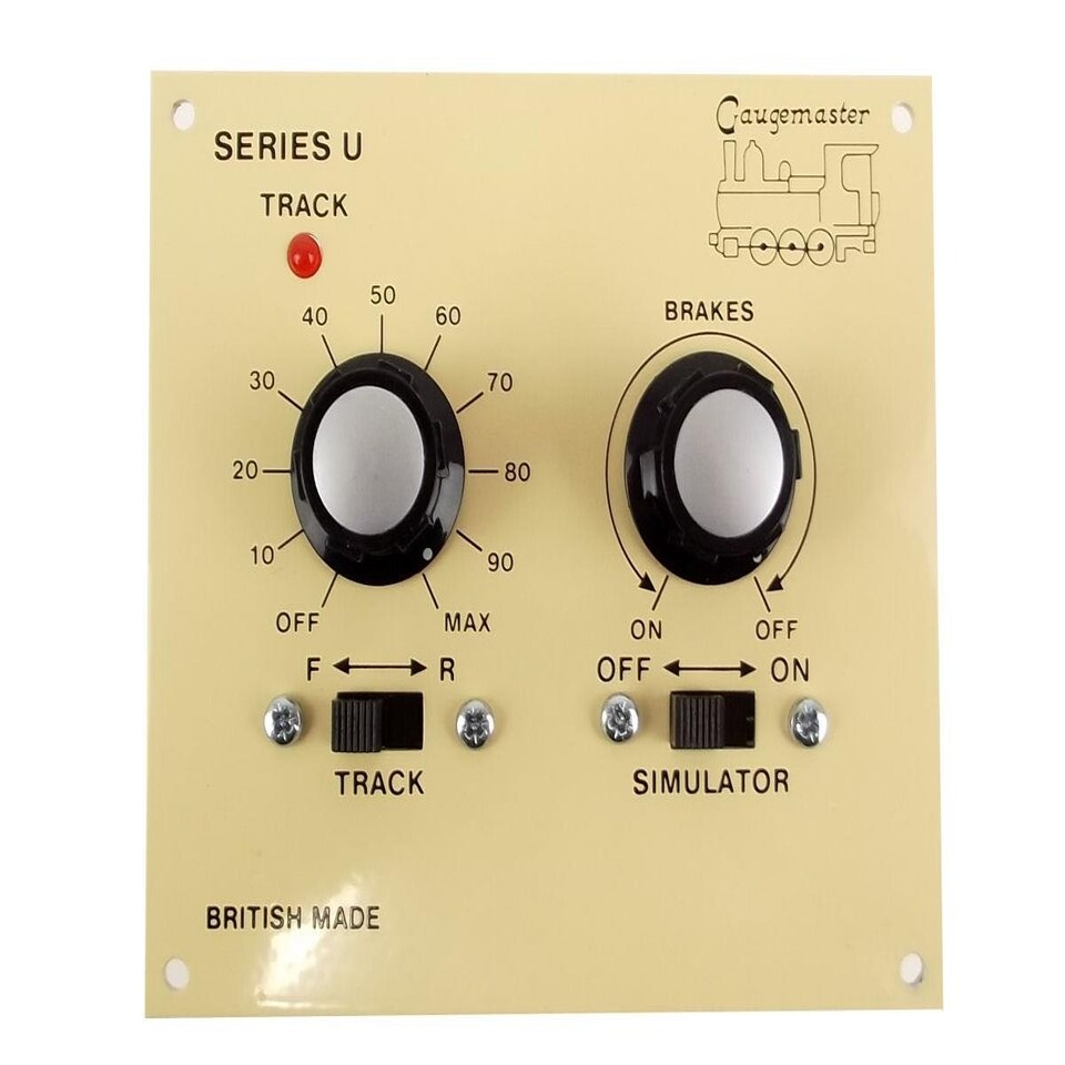 image 1 of Gaugemaster Controls Single Track Panel Mounted Controller with Simulation for O
