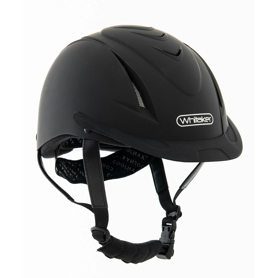 Whitaker NRG Riding Helmet - Black - 48cm - 52cm Black | 48cm - 52cm