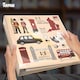 image 3 of ARPAN Extra-Large 3-Ring Binder Self Adhesive Photo Album – 20 Sheets / 40 Sides – Sticky Page Scrapbook Memory Album for Photos, Keepsakes & Special Occasions