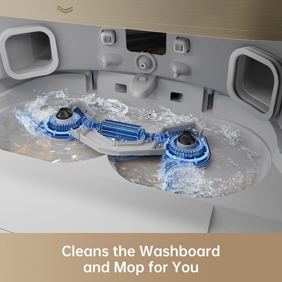 image 1 of Dreame X40 Ultra Complete Robot Vacuum Cleaner with Removable & Lift Mop, 12000 Pa, Self-Cleaning Mop in 70 Degree Hot Water