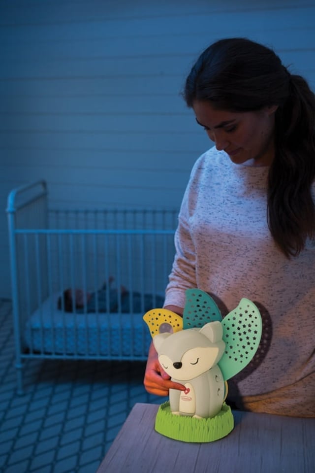 image 1 of Infantino 2-In-1 Fox Night Light And Projector