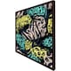 image 3 of Animal & tropical print (Picture Frame) Brown | Oak | XS