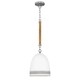 image 1 of Hinkley Nash Dome Pendant Ceiling Light Traditional Antique Nickel 1x E27