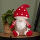 image 9 of 28cm Red and White Sitting Christmas Gonk with Mushroom Hat