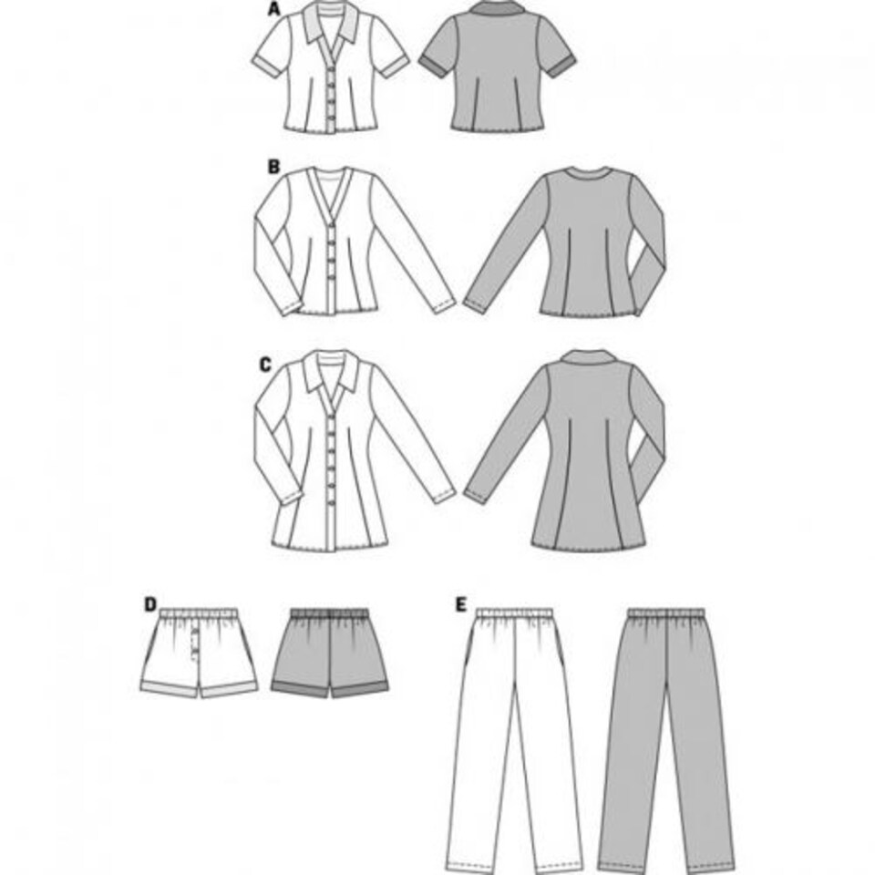 image 1 of Burda 6742 Paper Sewing Pattern – Women’s Dresses, Trousers, Shorts & Tops, UK Sizes 8–18, Easy
