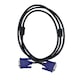 image 1 of 1.5m VGA 15pin Male to Male PC Monitor TV Projector Cable Lead