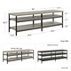 image 5 of Elmwood TV-Stand Distressed Grey Oak Grey | Distressed Grey Oak