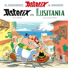 Asterix in Lusitania Paperback Book