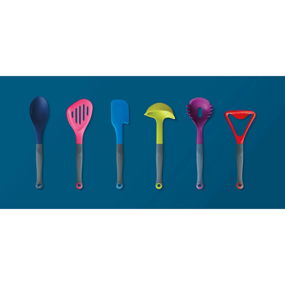 image 1 of Colourworks Potato Masher RedSilicone Non-Stick