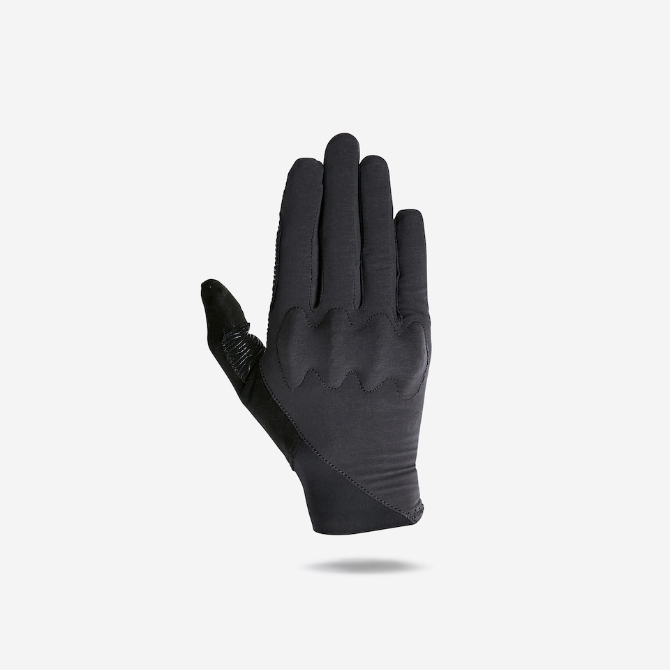 image 1 of Decathlon D3O® 900 Protective Cycling Gloves-Black