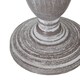 image 4 of Hill Interiors Metis Urn Linen Table Lamp (UK Plug) - White - One Size