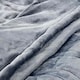 image 6 of Machine Washable Heated Throw Electric Blanket with 10 Heat Settings | Grey