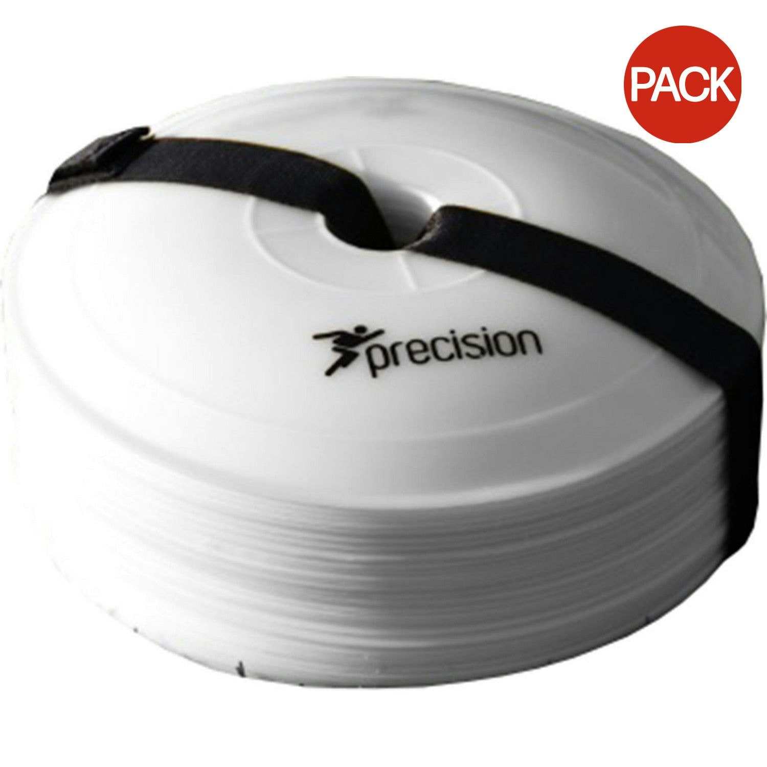 Precision Flat Markers (Pack Of 40) - White - One Size