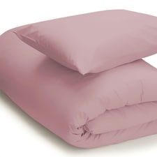 Belledorm Easycare Percale Duvet Cover - Blush - Kingsize