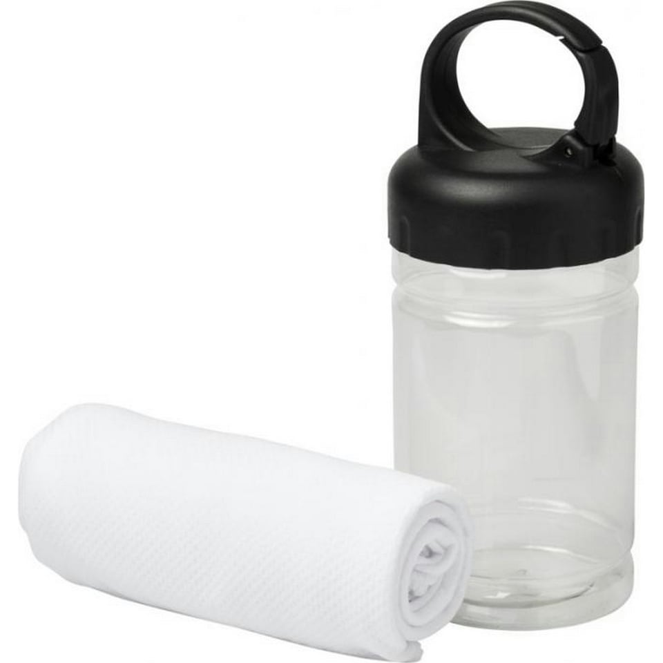 image 1 of Bullet Remy Cooling Towel in PET Container - White - One Size