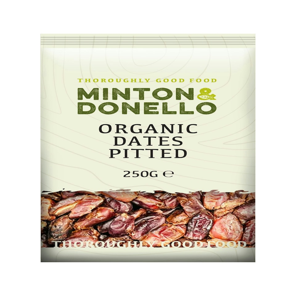 image 1 of Minton & Donello Organic Pitted Dates 6 x 250g | Multi