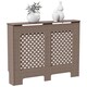 image 8 of Vida Designs Oxford Radiator Cover MDF Cabinet, Unfinished, 78cm