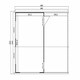 image 3 of Bahamas + sectional door-Log Cabin, Wooden Garden Room, Timber Summerhouse, Home Office - L680 x W560 x H250.8 cm Grey