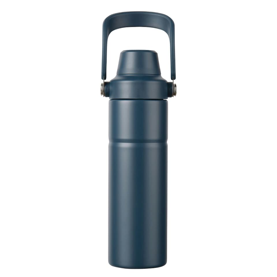 image 1 of XD Collection Recycled 600ml Bottle - Blue - One Size Blue | One Size