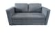 image 1 of The Brenta 2 Seater Slide Storage Sofa in Grey, Silver or Navy | Grey | One Size