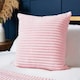 image 1 of BHS Luxury Ribbon Velvet Cushion, Pink