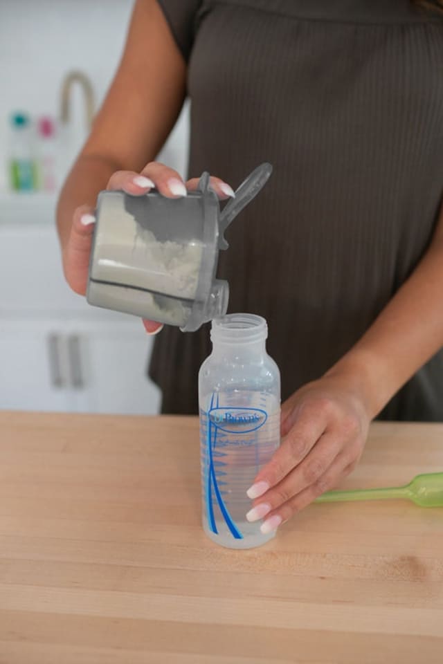 image 1 of Dr. Brown's Option's Milk Powder Dispenser Grey